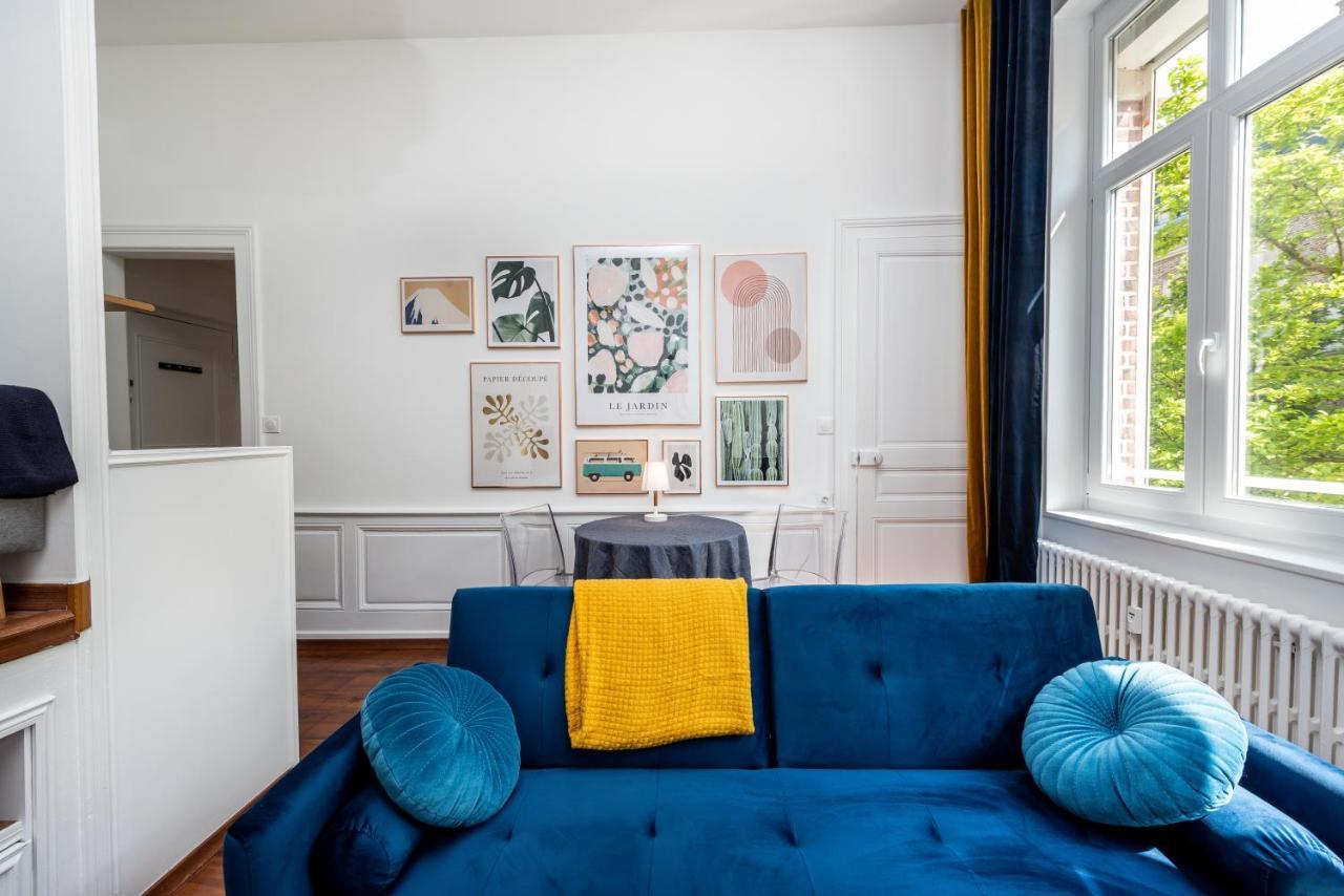 Appartement Centre Ville - Parking Prive Gratuit Amiens Luaran gambar