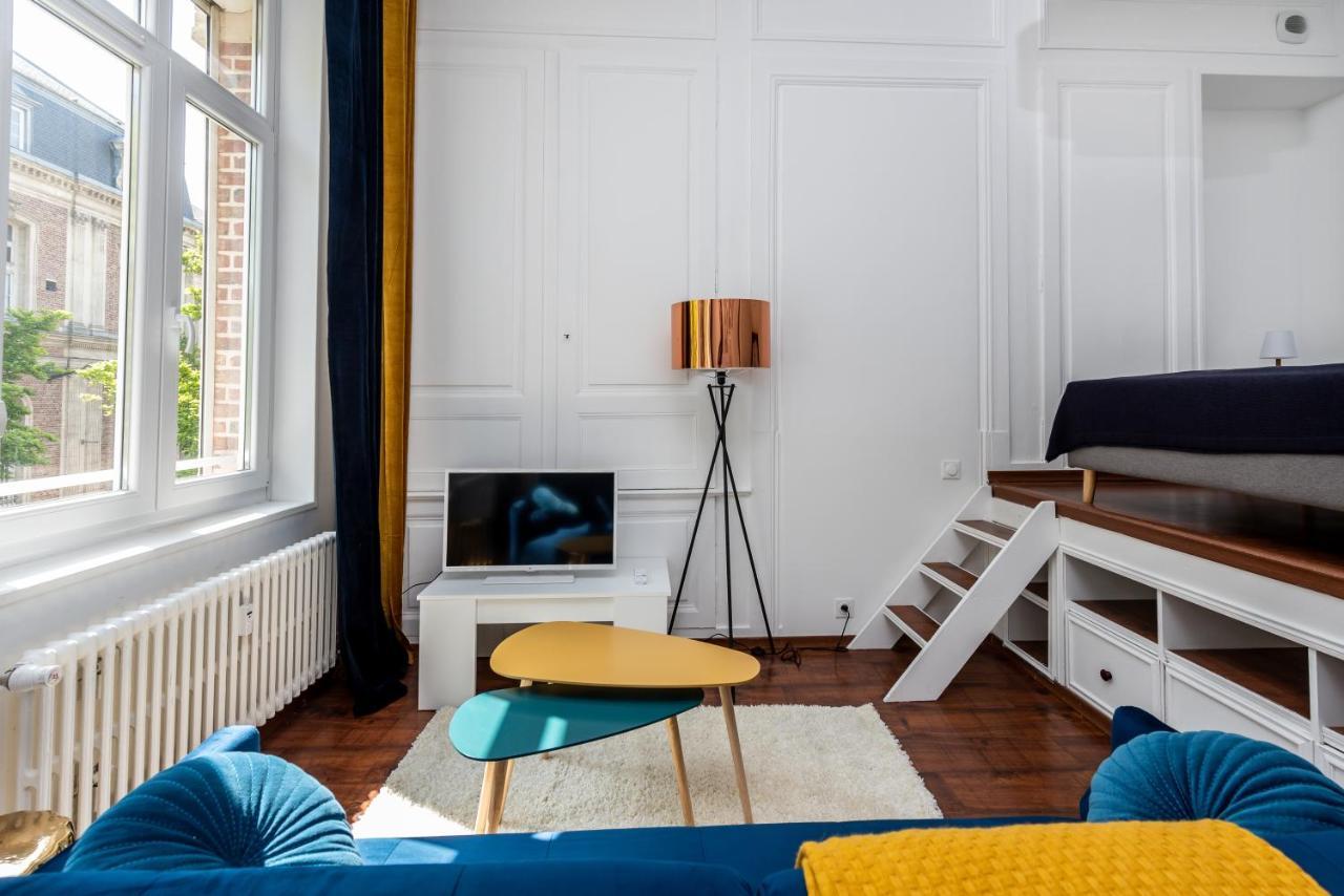 Appartement Centre Ville - Parking Prive Gratuit Amiens Luaran gambar