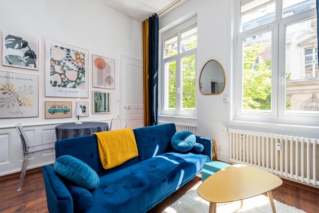 Appartement Centre Ville - Parking Prive Gratuit Amiens Luaran gambar